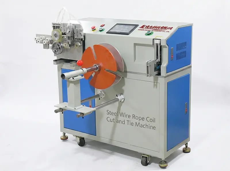 Steel Wire Rope Coil Cut and Tie Machine WPM-40-80S