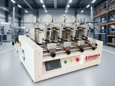 4-Station Synchronous Multi-Head Wire Harness Tape Wrapping Machine JW-MH04