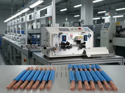 6-Wheel Automatic Wire Cutting & Stripping Machine JW-MAX1-6S Thumb