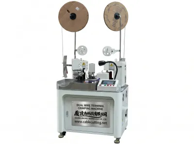 Automatic Dual Wire Terminal Crimping Machine WPM-180
