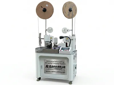 Automatic Waterproof Wire Cutting Stripping Crimping Machine WPM-624