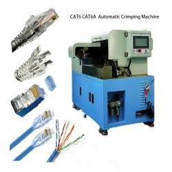 Auto Crystal Head Crimping Machine WPM-CAT6A