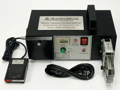 Electric Terminal Crimping Machine 110V/220V for 0.25-10mm² Wires EM-6B1 EM-6B2