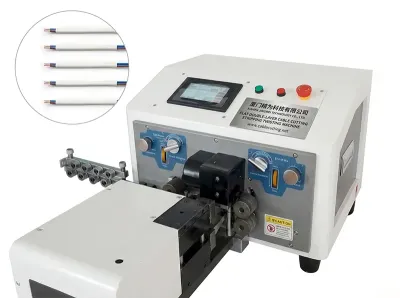 Flat Double-Layer Cable Cutting Stripping Twisting Machine WPM-320