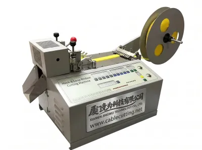 Automatic Hook & Loop Ribbon Cutting Machine WPM-690 - Tape Cutting Machine