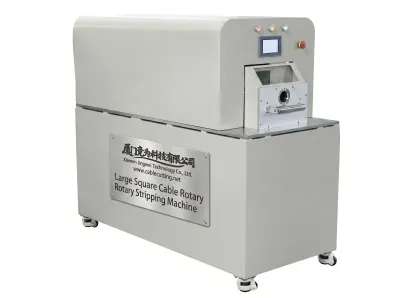 Large Square Cable Rotary Stripping Machine for 15-44mm Wires WPM-5010