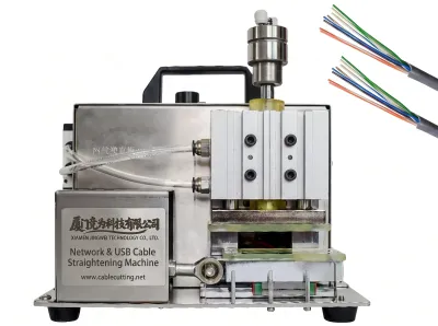 Automatic Network & USB Cable Straightening Machine WPM-809D