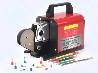 Pneumatic Tubular Terminal Crimping Machine for 0.08-10mm² Wires T6-4