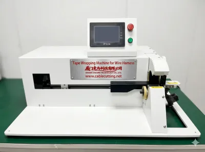 Automatic Electric Tape Wrapping Machine for Wire Harness WPM-302 Thumb