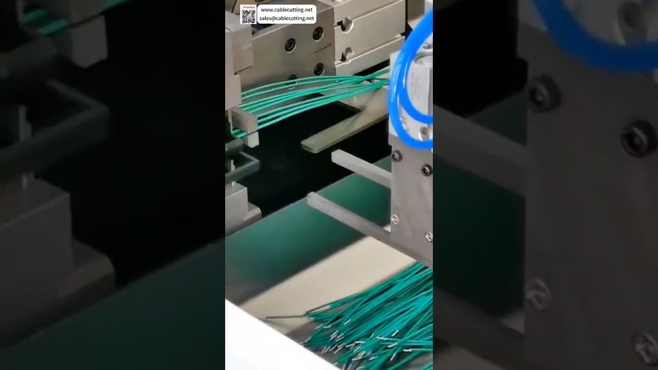 Electronic Wire Dual Head Tinning Machine  High Efficiency Automatic Dip Soldering Tool - Shorts