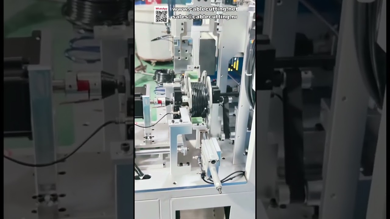 Automatic Meter Counting, Winding and Tying Machine for Wire Processing