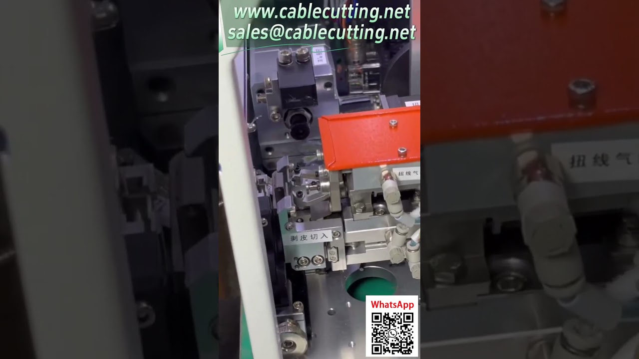 Fully Automatic Tubular Terminal Crimping Machine - Post-Crimp Square Shape - Factory Automation