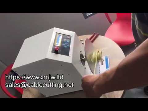 WPM 1070 Customer Automatic Small Cable Coil Binding Tie Wire Winding Machine