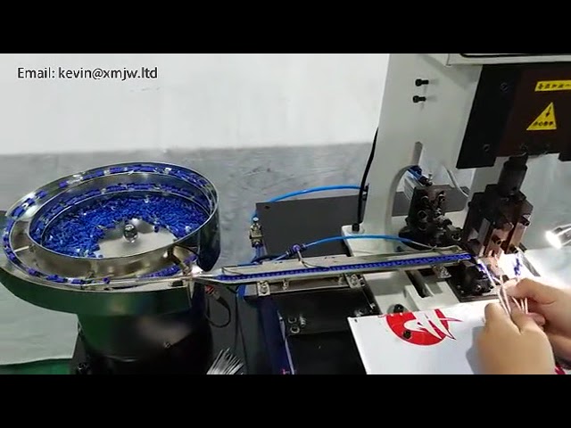 Single Grain Terminal Crimping Machine Intelligent Vibrating Plate Automatic Feeding Single Grain Te