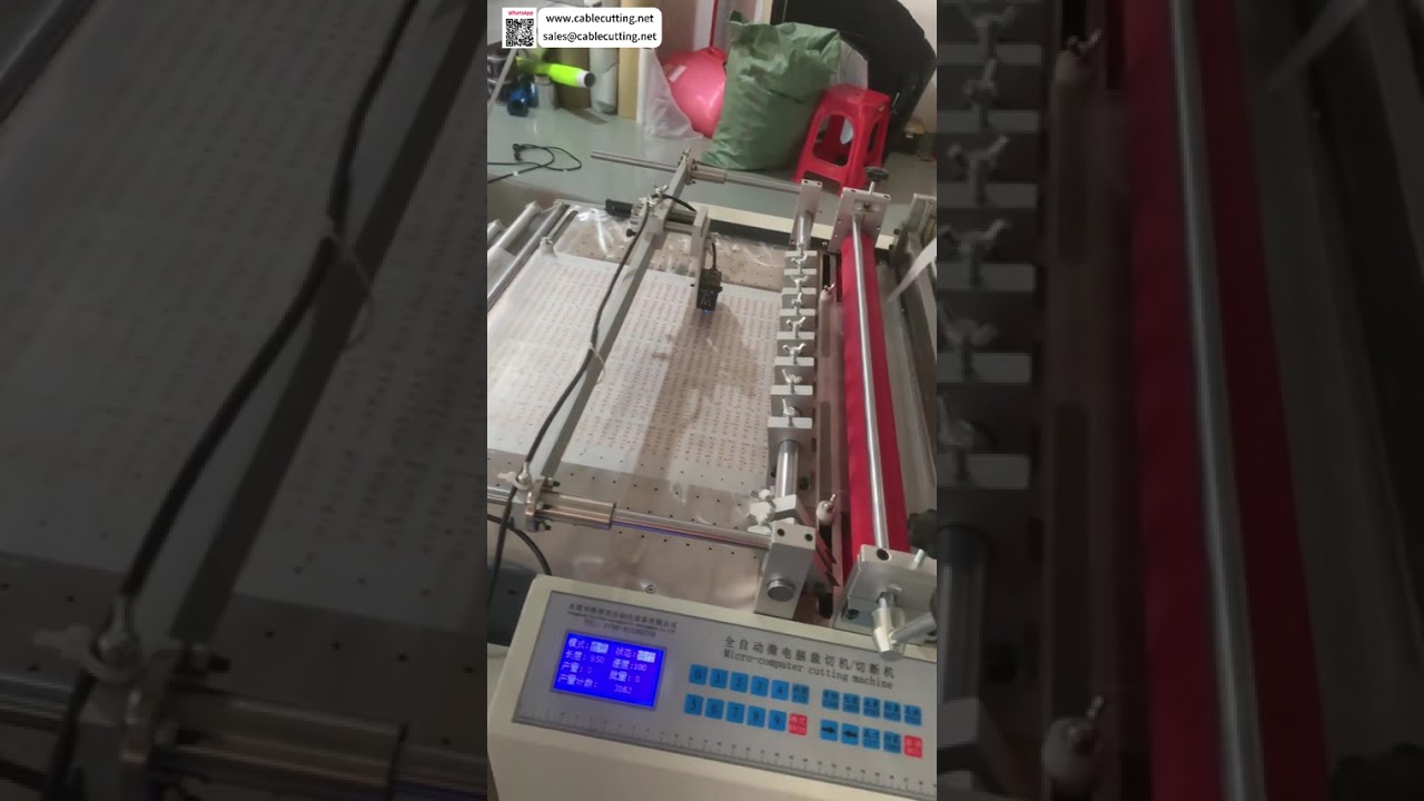 Heat Transfer Film Automatic Color Tracking Slitting Transverse Cutting Machine Operations