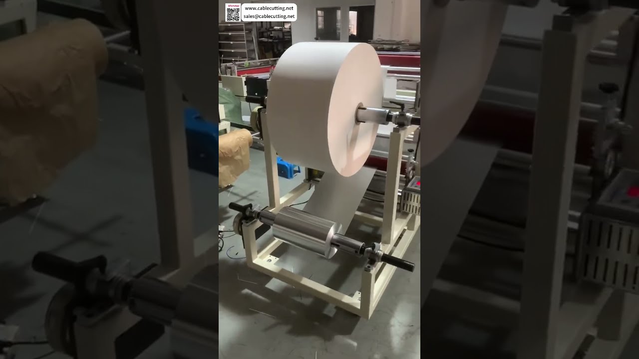 Aluminum Tin Foil Release Paper Double Layer Independent Feed Sheet Cutter Operations Tool