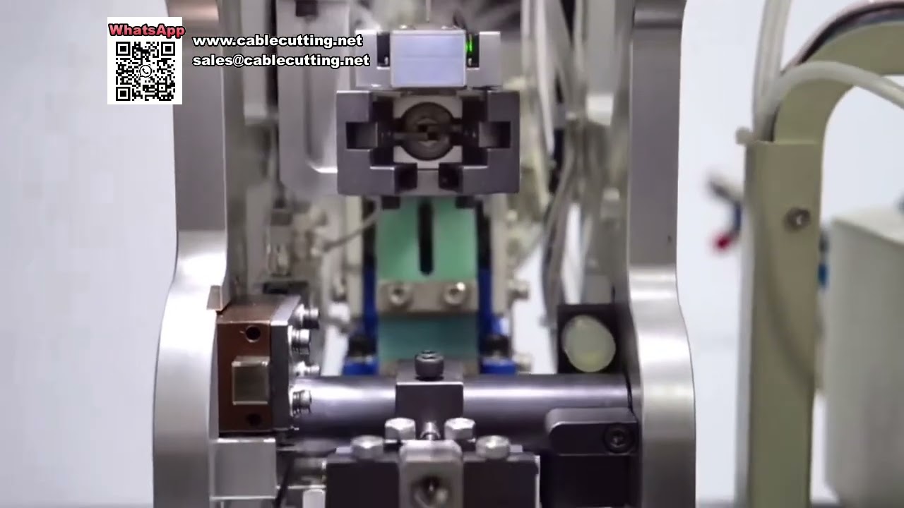 High Precision Automated Wire Processing Equipment for Wire Harness Production - Video