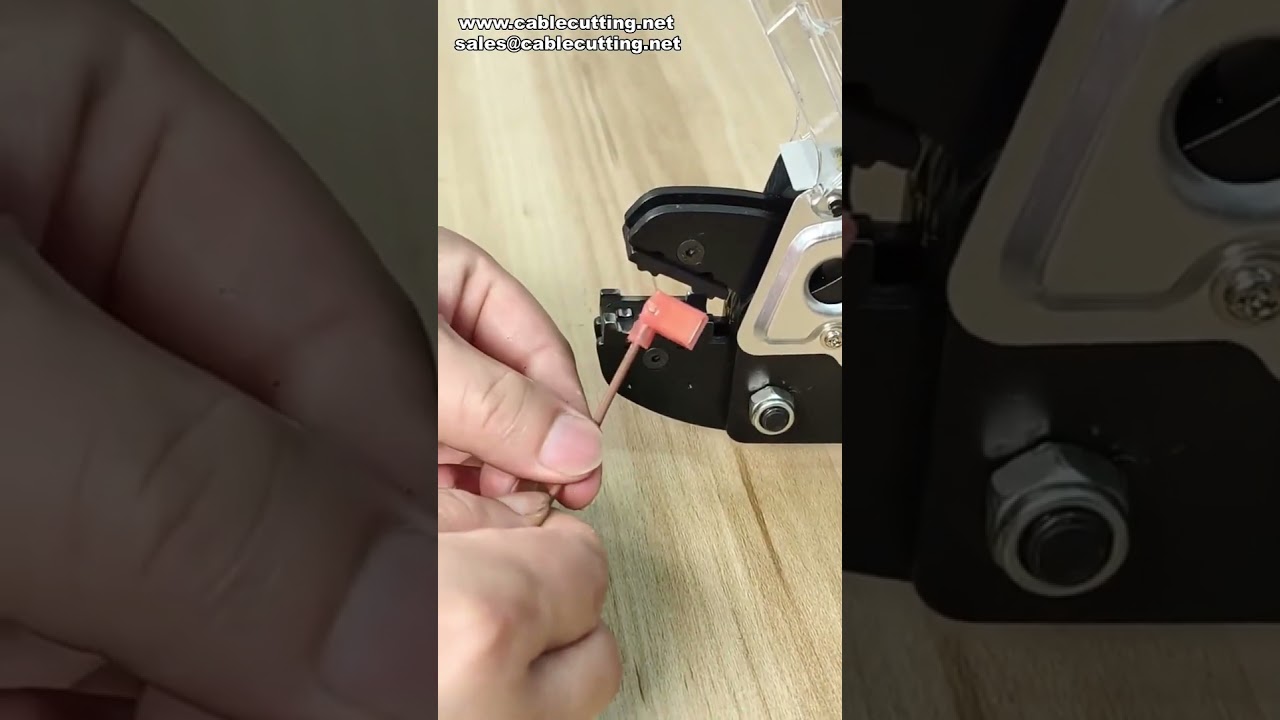 Pneumatic Wire Crimper AM 10 Flag Terminal Crimping