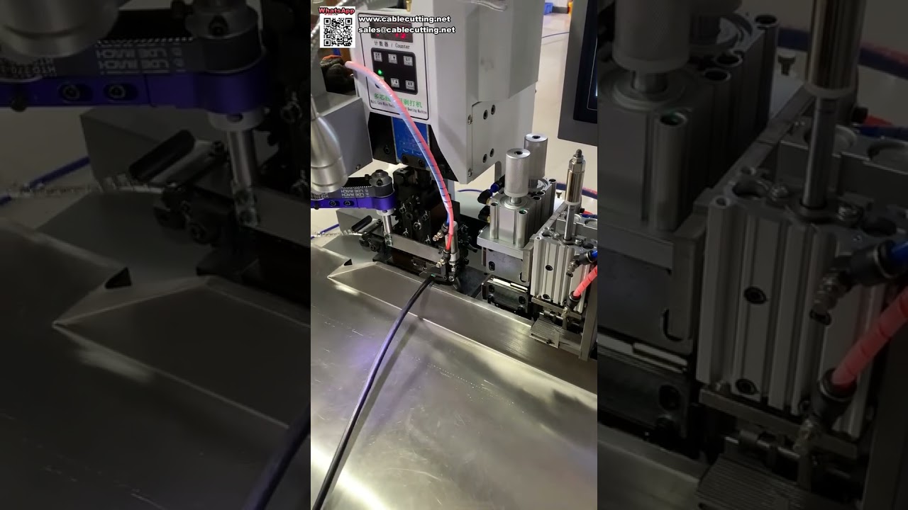 Worry Free Multi Core Wire Stripping And Crimping Machine Perfect Harness Processing