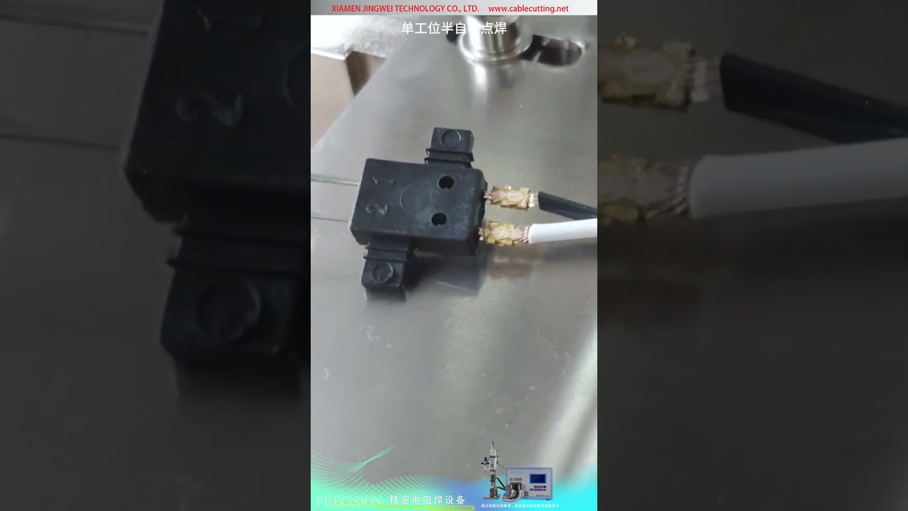 Precision Resistance Spot Welding Machine for Micro Switch Copper Lead Pin and Electric Wiring