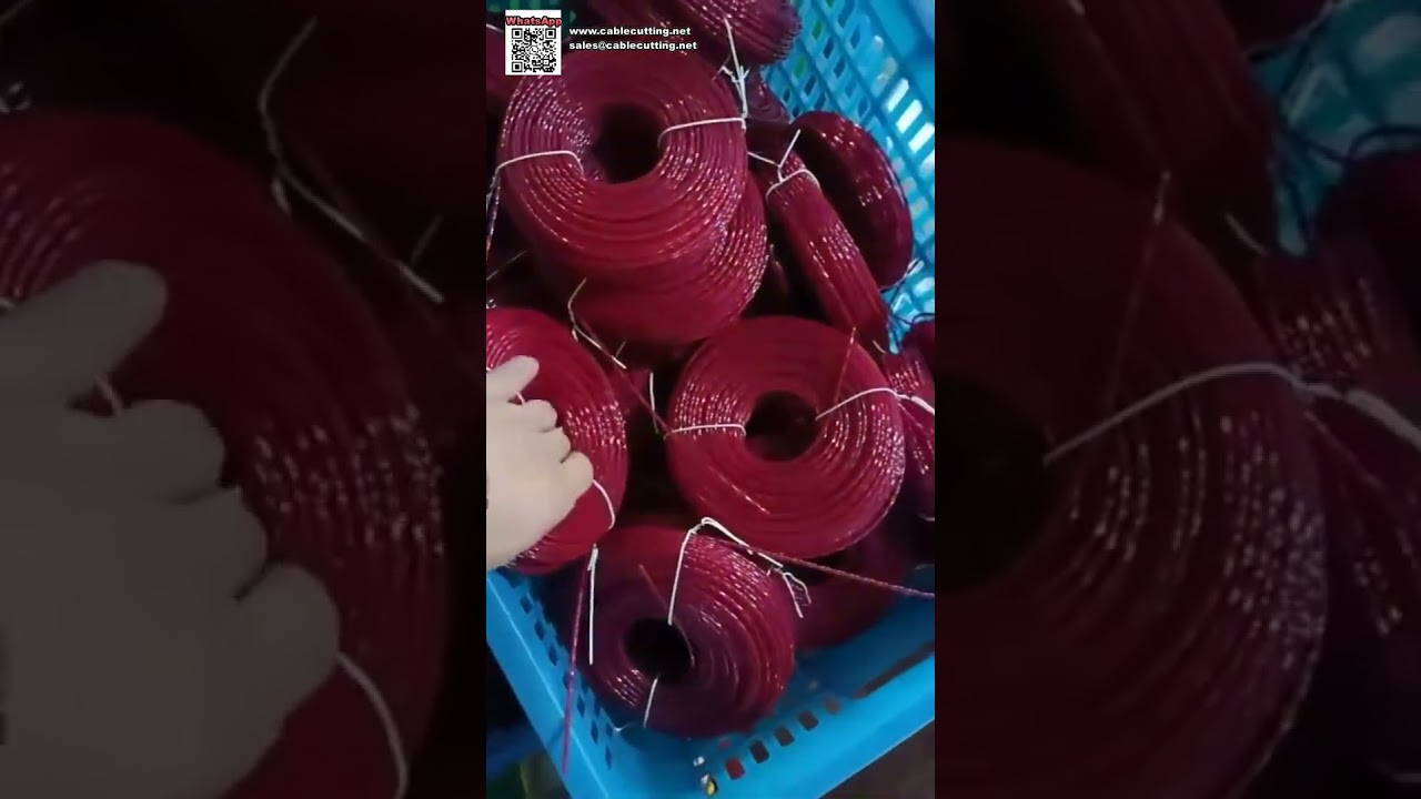 Fully Automatic Winding and Packaging Equipment System for Trimmer Lines