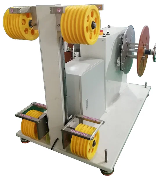 Large double tie type automatic meter cutting wire stripping machine WPM-CPRT-02TH